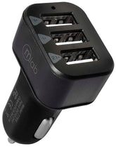 Cargador de Auto con 3 puertos USB