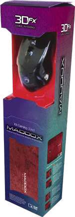 Mouse Pad + Mouse Gamer Maddox
