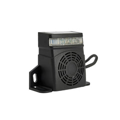 ALARMA DE RETROCESO CON LUZ AMBAR 12-24V 102DB