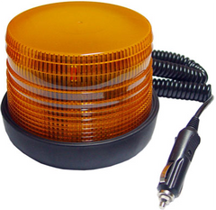 Baliza Imantada Estroboscópica Ambar 12-48V 115x125mm