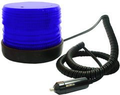 Baliza Imantada Estroboscópica Azul 12-48V 115x125mm