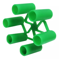 SEGURO RUEDA 6 HOYOS HEX 19MM X 67MM ALT 4PZA