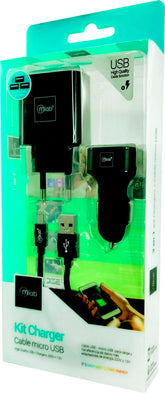 Kit 2 Chargers + Cable USB
