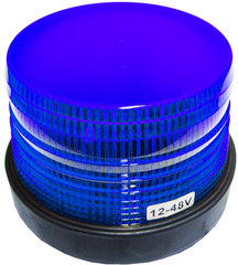 Baliza Apernada 40 LED Azul 12-36V 125x110mm