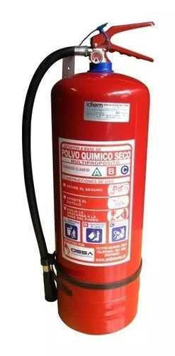 EXTINTOR 10 KILOS CERTIFICADO